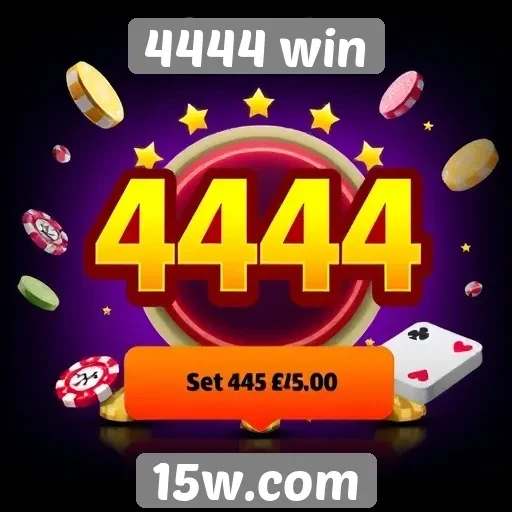 Ofertas promocionais e bônus em 4444 win
