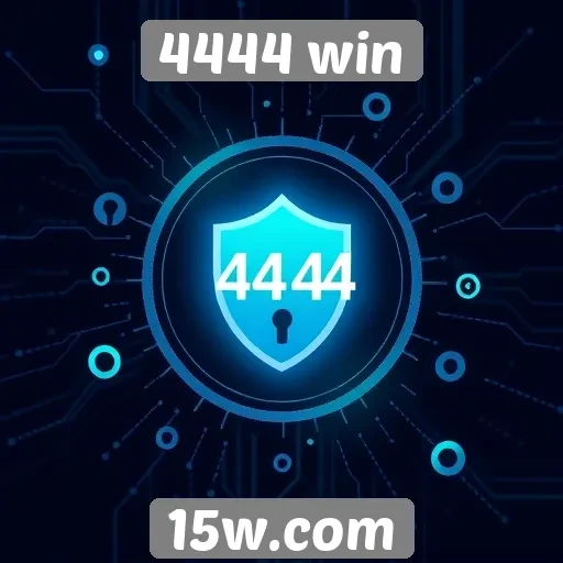 Segurança e proteção de dados no site 4444 win