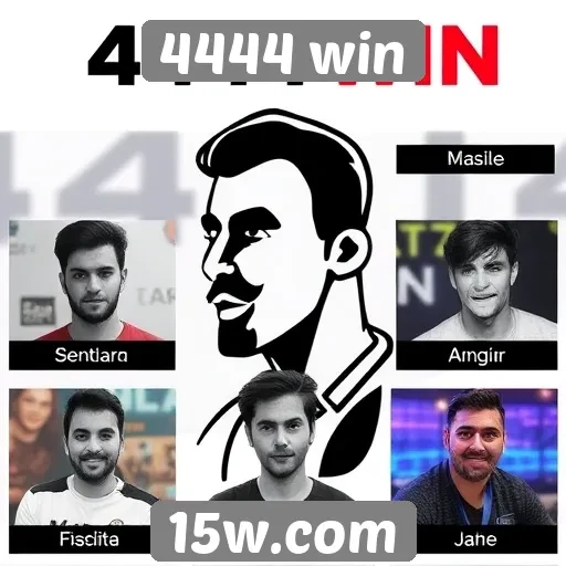 Dados sobre o perfil dos jogadores do 4444 win