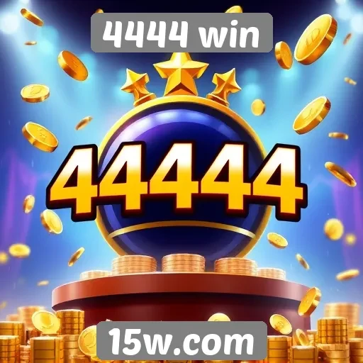 Histórico de prêmios e jackpots do 4444 win
